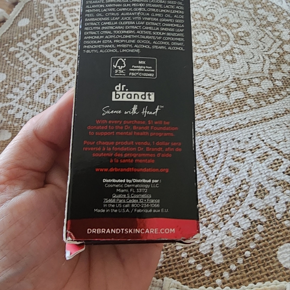 COPY - Dr. Brandt Microdermabrasion Exfoliator 2 Oz Sealed Tube Unopened NIB - Picture 3 of 4